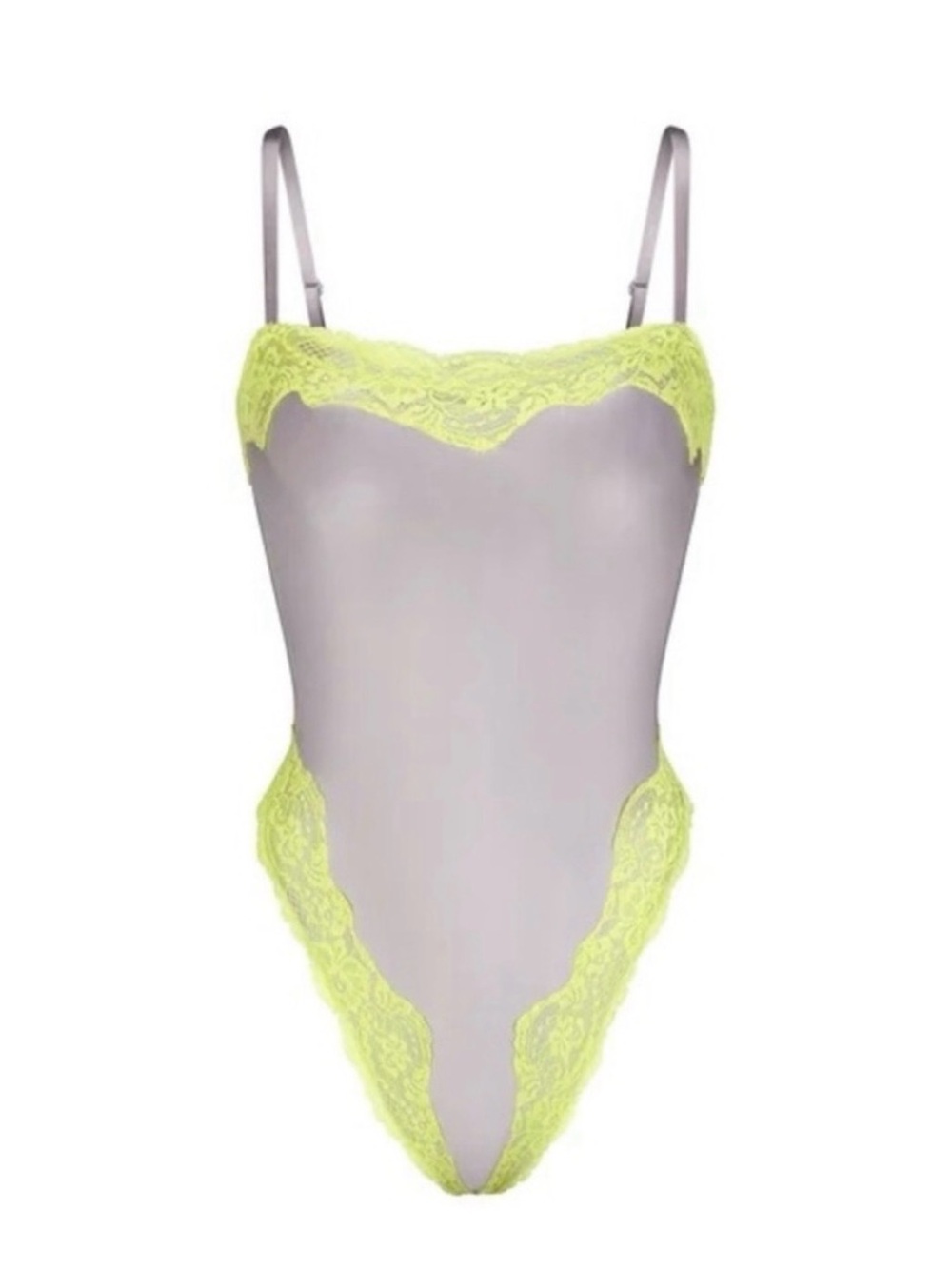 SKIMS LACE SWIM CAMI ONE PIECE | CHROME
XXSMALL